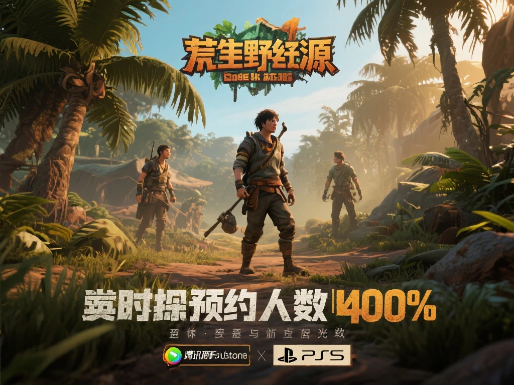 腾讯新作《荒野起源》预约超500万！即将登陆Steam与PS5平台