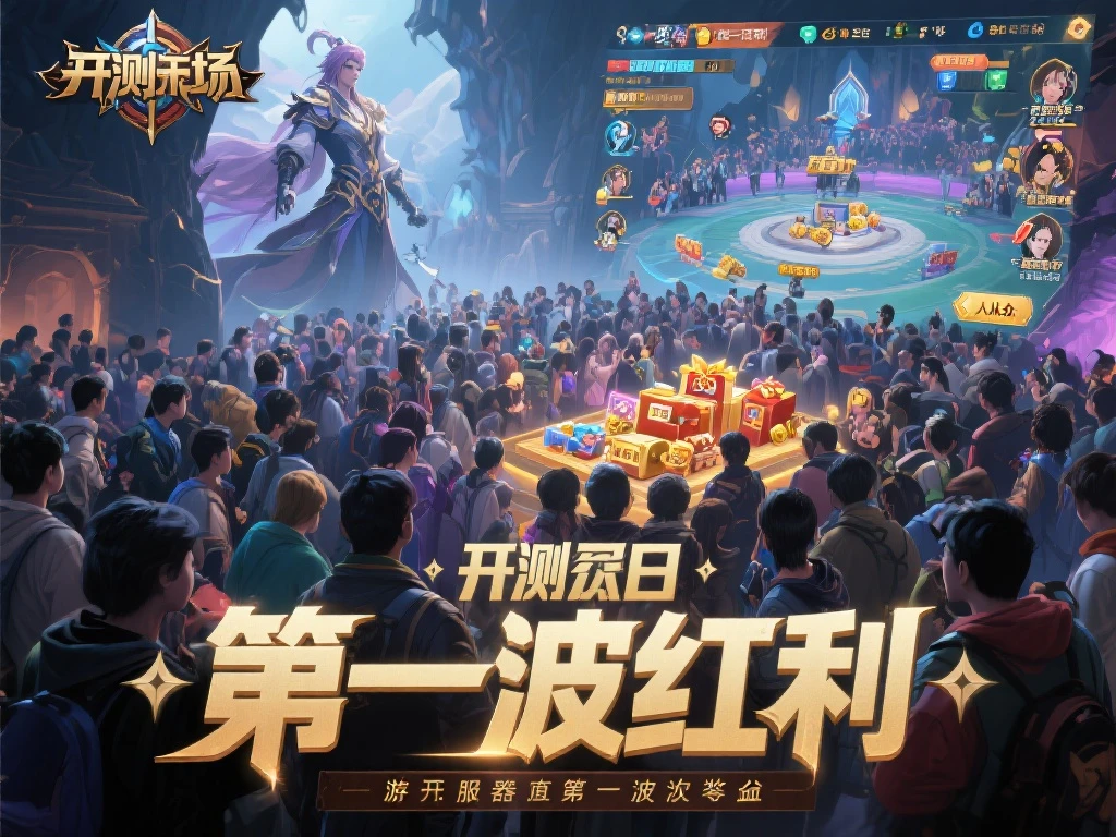 开测首日人气爆棚！服务器挤爆，大佬带飞成热门！