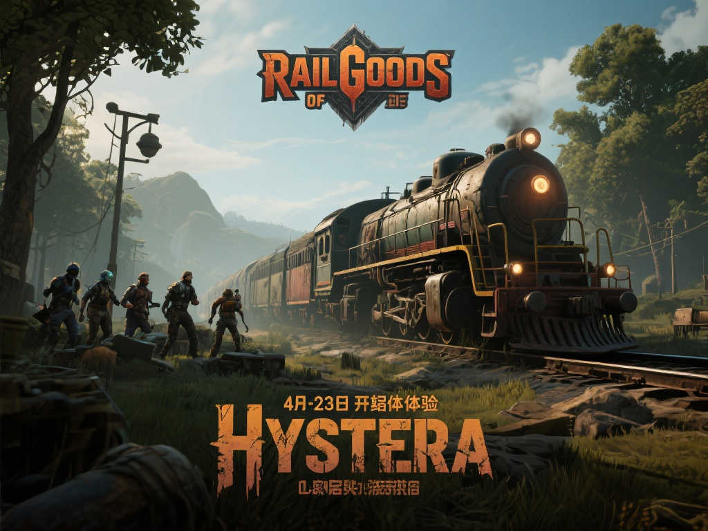 《RailGods of Hysterra》联手生存冒险，4月23日开启试玩！