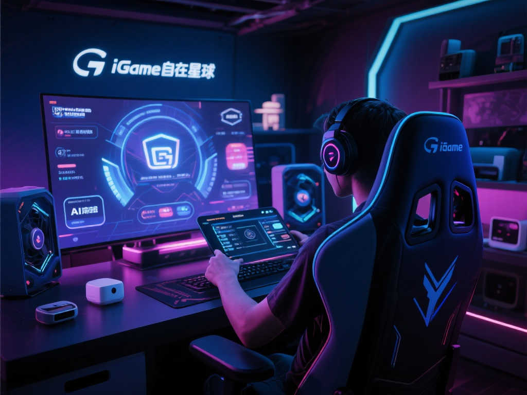 AI超频与跨设备灯光协同:iGame自在星球打造玩家终极操控中心 AI超频与跨设备灯光协同:iGame自在星球打造玩家终极操控中心