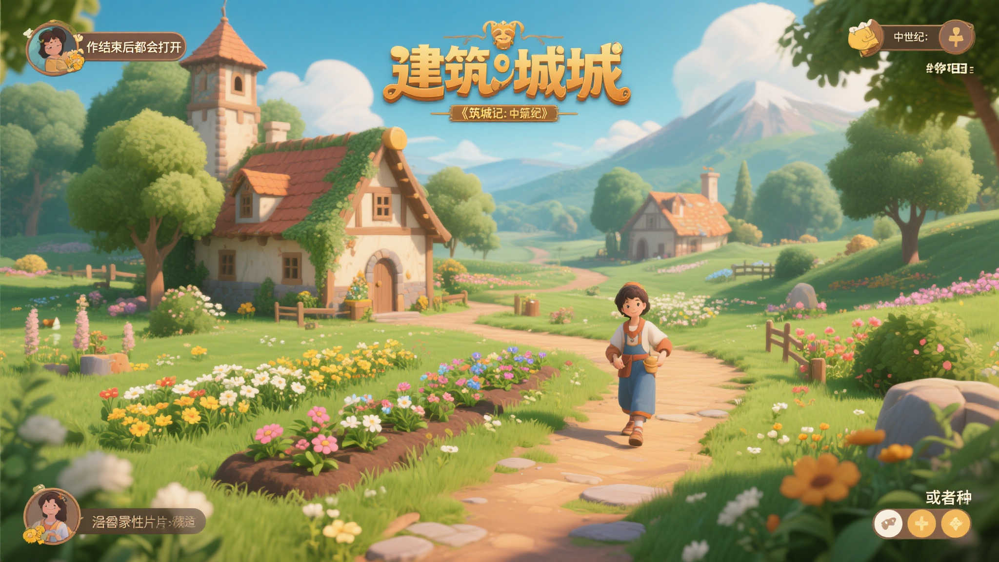 温馨治愈的中世纪城堡建设手游《筑城记：中世纪》抢先体验开启！